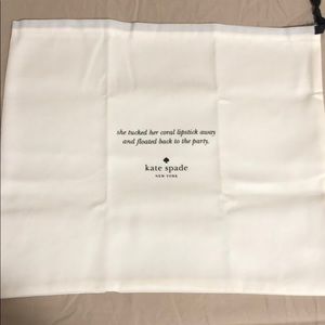 Brand new kate spade dust bag